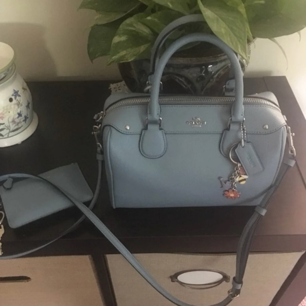 Coach Purse, Wristlet, & Keychain
